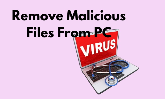 Remove mailicious files from pc