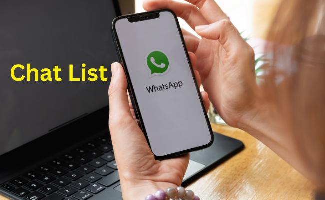 WhatsApp chat list