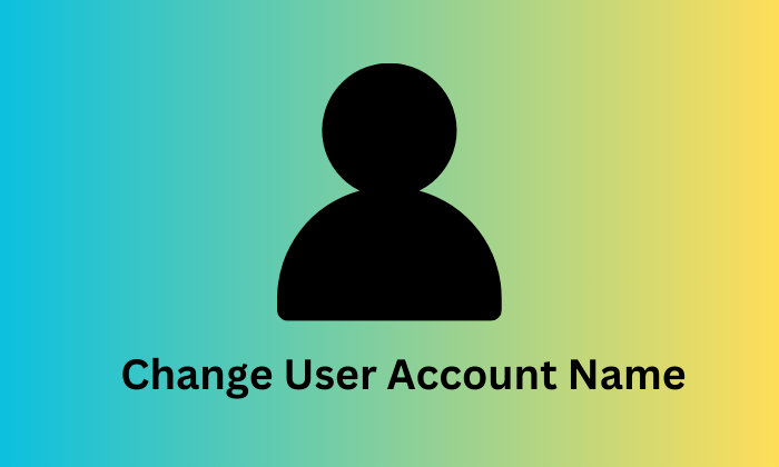 change user account name